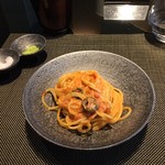 グリルダイニング マキビ - 料理写真:トマトクリームパスタも美味しかった〜