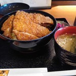 とんかつ ソースかつ丼 きらく - 上ソースカツ丼　1180円