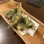 小料理 ゆあさ - ながらもの天ぷら❗️