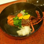 蓬左茶寮 - ＝伊勢海老の澄まし汁＝