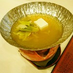 蓬左茶寮 - ＝鮟鱇鍋の出汁＝