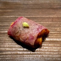 くずし鉄板 あばぐら 恵比寿店 - 黒毛和牛うに巻き