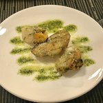 Osteria Sante - 魚介のパン粉焼き