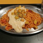 ナポリの殿堂 IKE麺KITCHEN店 - ホワイトナポリタンです