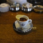 コーヒーハウス ニシヤ - エスプレッソ・ロマーノ（250円）税込