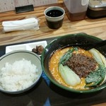 Jiyuu Hompo Hana Hiko - 豆乳担々麺とごはん800円