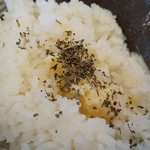 やまがたらーめん きたもと屋 - ガーリックライス