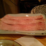 北新地やまがた屋 - 小腸焼き中