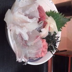 鈴木水産 - 鮪白身魚丼