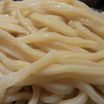 つけ麺 道 - なんだか讃岐うどんのようにも見えます。