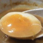 つけ麺 道 - 玉子も