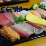 Muten Kura Zushi - 極旨セット10貫500円(税別)