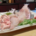 葵 - カワハギの造り