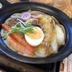 和風レストランまるまつ - 鍋焼きうどん