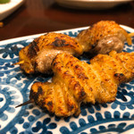 鳥田中 - 手前 皮　奥 ソリレス