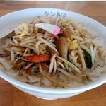 極濃湯麺 シントミ - 【2019.1.27(日)】濃厚タンメン(並盛・150g)810円