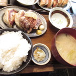 SAPPORO餃子製造所 - 昼定食　名物製造所定食　８００円（税込）【２０１９年１月】