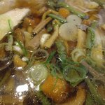 千草 - 山菜ラーメンアップ