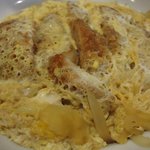 千草 - かつ丼アップ