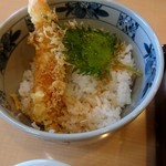 城山東家 - ミニ天丼