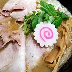 ラーメン人生JET - 鳥煮込みチャーシュー+チャーシュー増し③