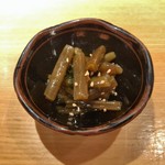 かしべ - 葉わさび醤油漬け 500円