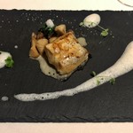 ア・ヴォートル・サンテ - 太刀魚、きのこ、ほうれん草