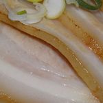 らーめんでぽっと - チャーシュー断面