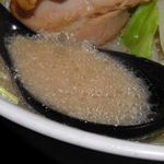 らーめんでぽっと - とんこつスープ