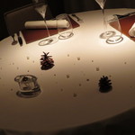 レストラン ラリューム - テーブルセッティング