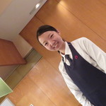 レストラン ラリューム - 中村さん　この笑顔での出迎えからいつもスタートします♪