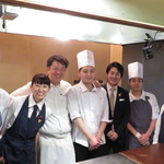 レストラン ラリューム - ソムリエ飯村さんは本日休日の為不在のチーム・ラリューム