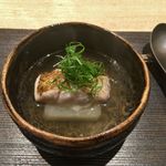 馳走 松宮 - 焼いたのどぐろにお出汁がかかったもの