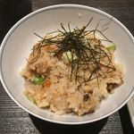 馳走 松宮 - 穴子の炊き込みごはん