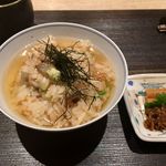 馳走 松宮 - 穴子の炊き込みごはん出汁茶漬け