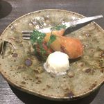 馳走 松宮 - りんごのデザート