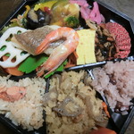 Tago saku - お弁当(1,210円)明太おこわ選択で＋22円