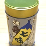 根元 八幡屋礒五郎 - 七味唐辛子(2019イヤーモデル雪猿缶)＠432円