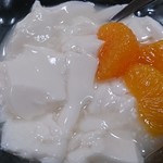 青龍 - ⑦自家製杏仁豆腐　とても優しいお味です