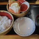 タカマル鮮魚店 - 赤丼1280円（税別）