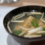 うを徳 - 2019.1 鹿児島タケノコと宍道湖白魚のお椀