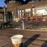 道の駅 津山 もくもくランド - コーヒー（税込100円）