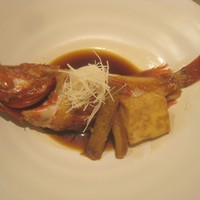 日本料理若林 - 北海道産キンキの煮付け