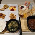 スーパーホテル - 無料朝食(バイキング)