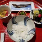 草喰 なかひがし - なかひがし定食、メインディッシュはめざし✨