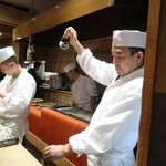 草喰 なかひがし - 最後はチョッとコーヒー(ショットコーヒー)