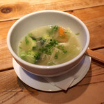 ボンダイカフェヨヨギビーチパーク - 美味！ジンジャー・スープ