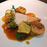 Le Caneton - 丹波地鶏とサッマイモ　ジュー・ド・ヴォライユ