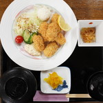つかさ亭 - カキフライ定食＠1,000