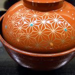 桂新堂本店 お食事処 百福庵 - さあ、蓋を取ってみましょうか。